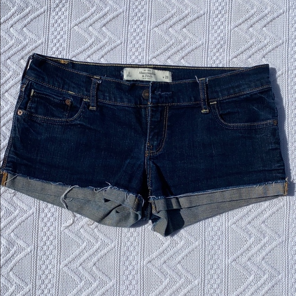 Abercrombie & Fitch Dark Denim Shorts!!!